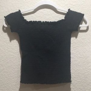 Hollister smocked tube top
